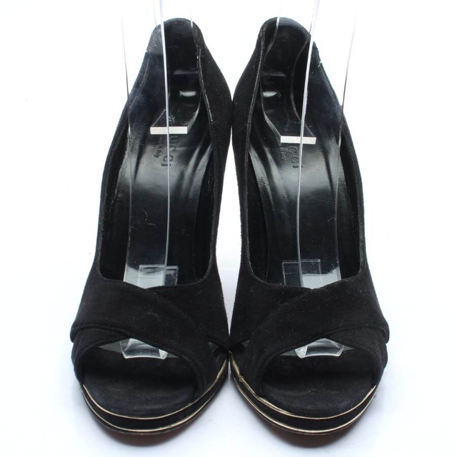 Image 2 of Peep Toes EUR 36.5 Black in color Black | Vite EnVogue