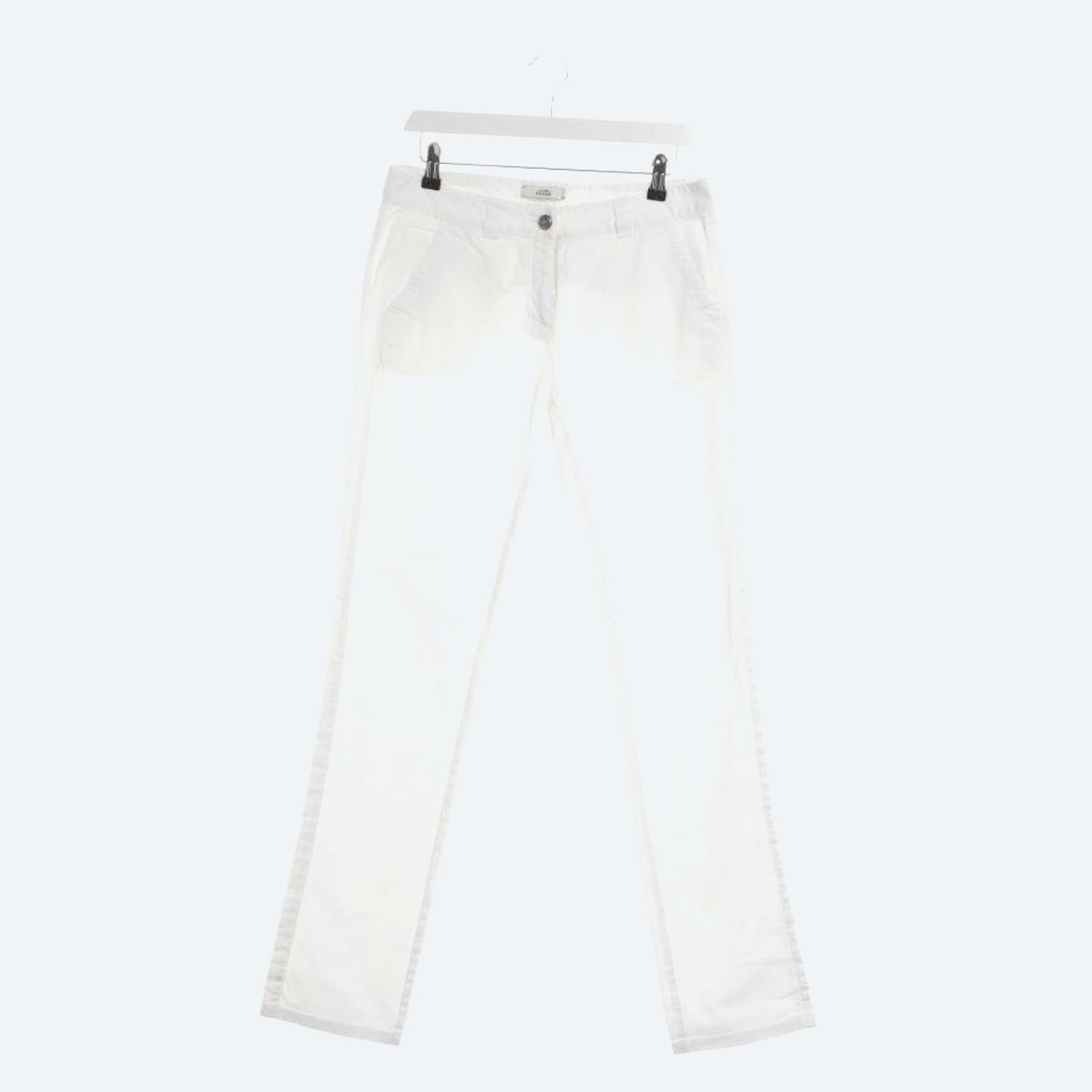 Image 1 of Jeans Straight Fit S White in color White | Vite EnVogue