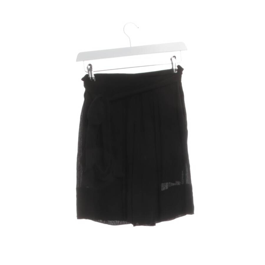 Image 2 of Skirt 38 Black in color Black | Vite EnVogue