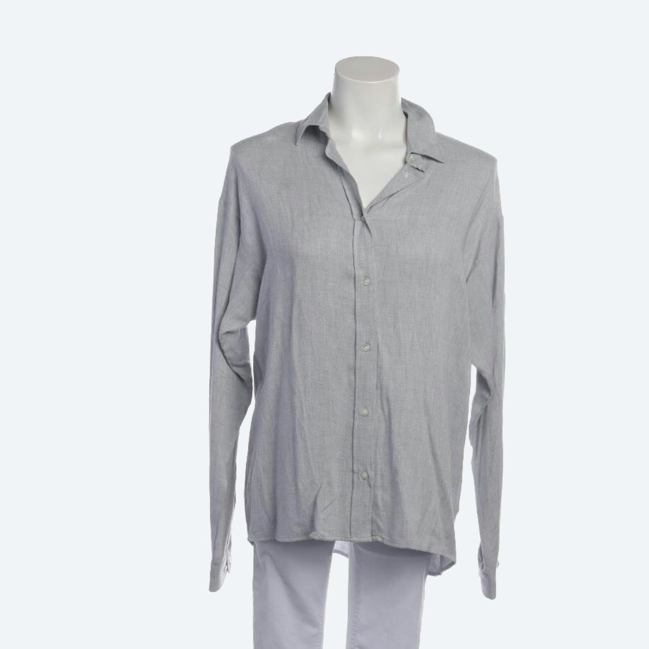Image 1 of Casual Shirt 40 Light Gray in color Gray | Vite EnVogue