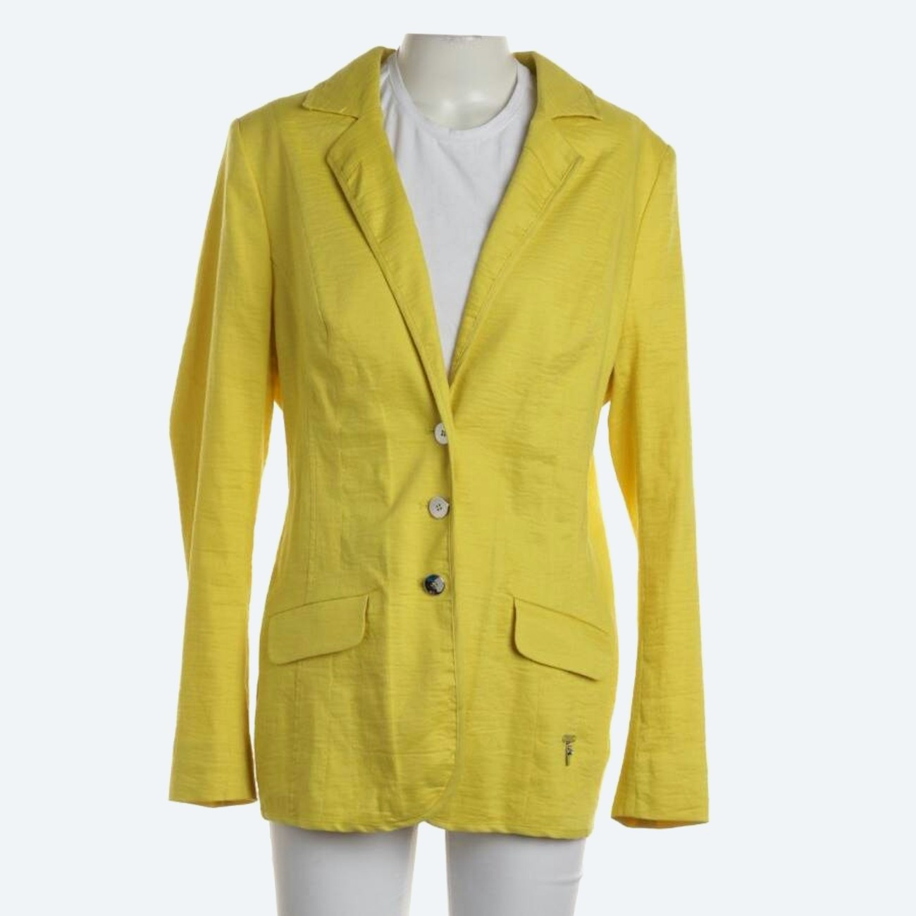 Image 1 of Blazer 44 Yellow in color Yellow | Vite EnVogue