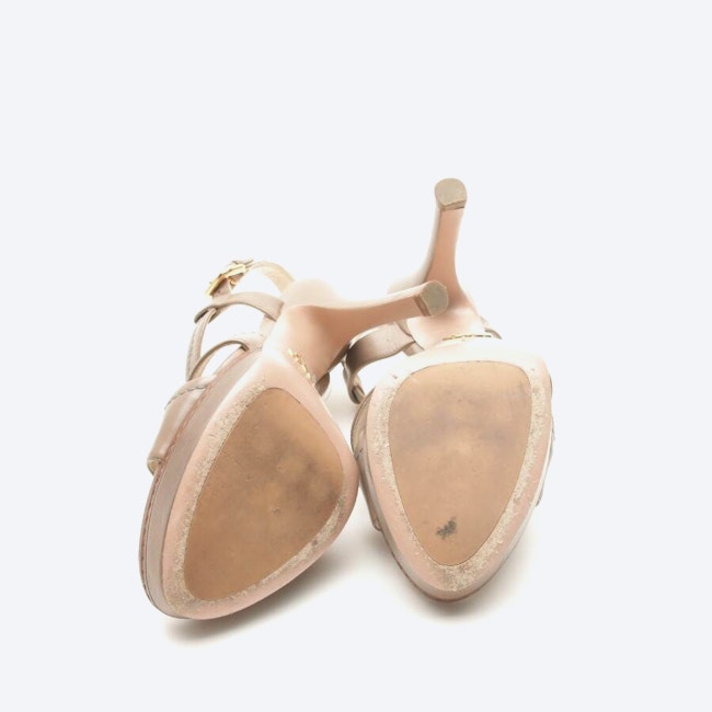Image 4 of Heeled Sandals EUR 37 Dark Brown in color Brown | Vite EnVogue