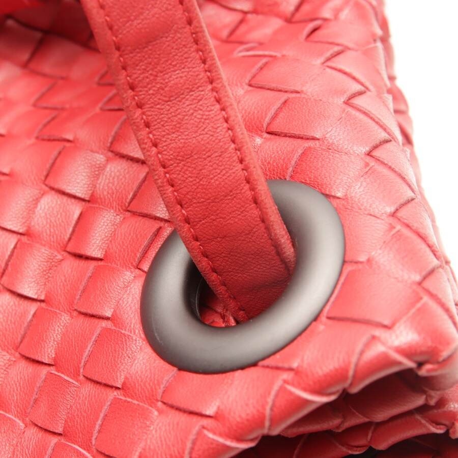Image 7 of Intrecciato Nappa Veneta Shoulder Bag Red in color Red | Vite EnVogue