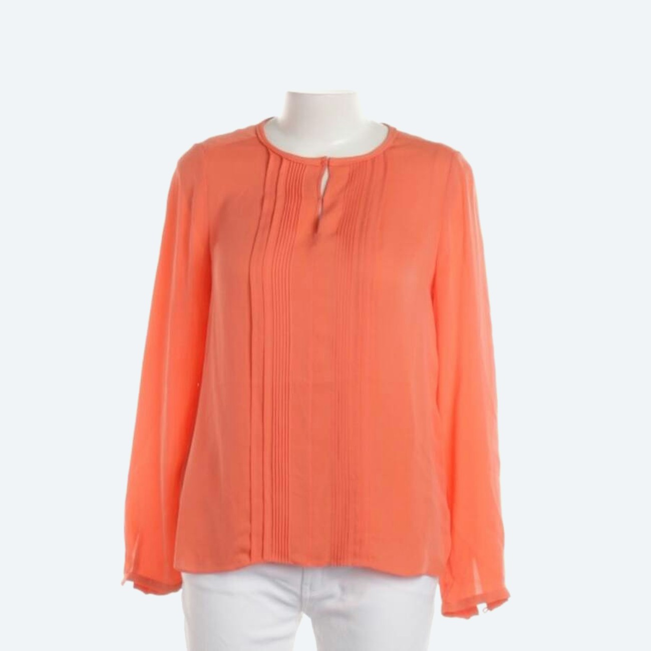 Image 1 of Silk Blouse M Orange in color Orange | Vite EnVogue