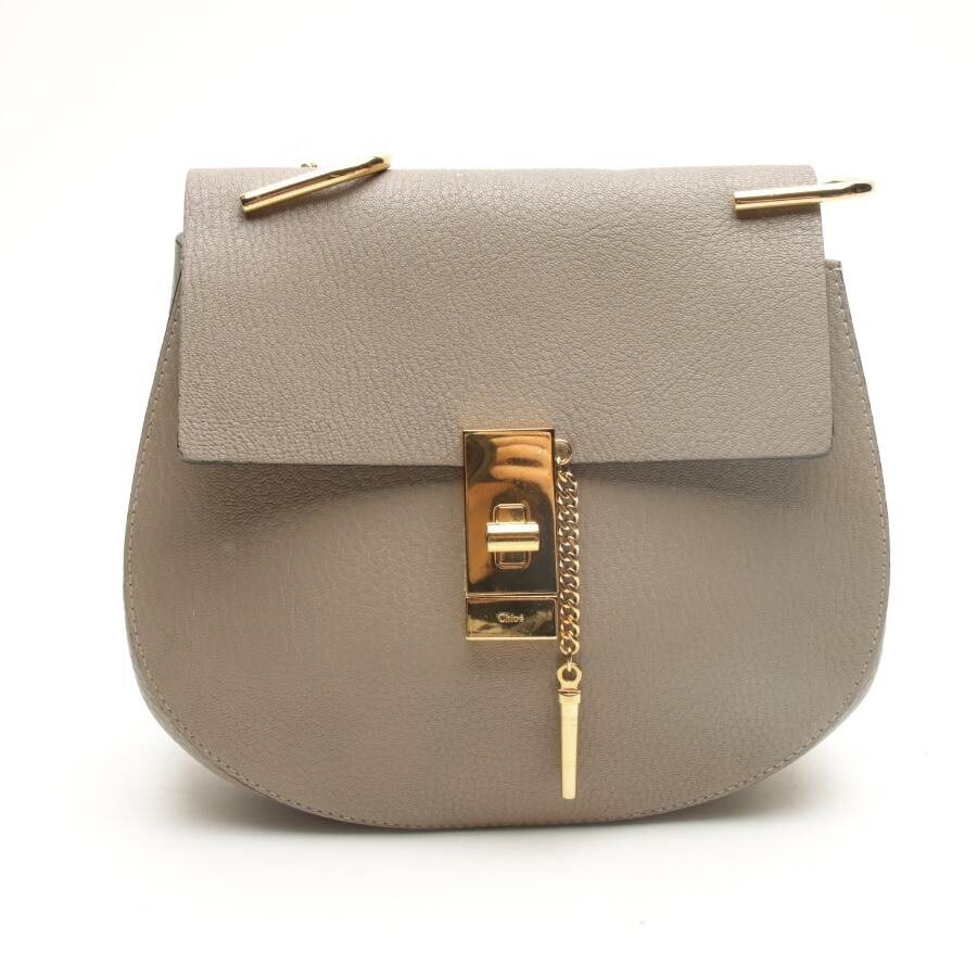 Image 1 of Drew Large Crossbody Bag Gray in color Gray | Vite EnVogue