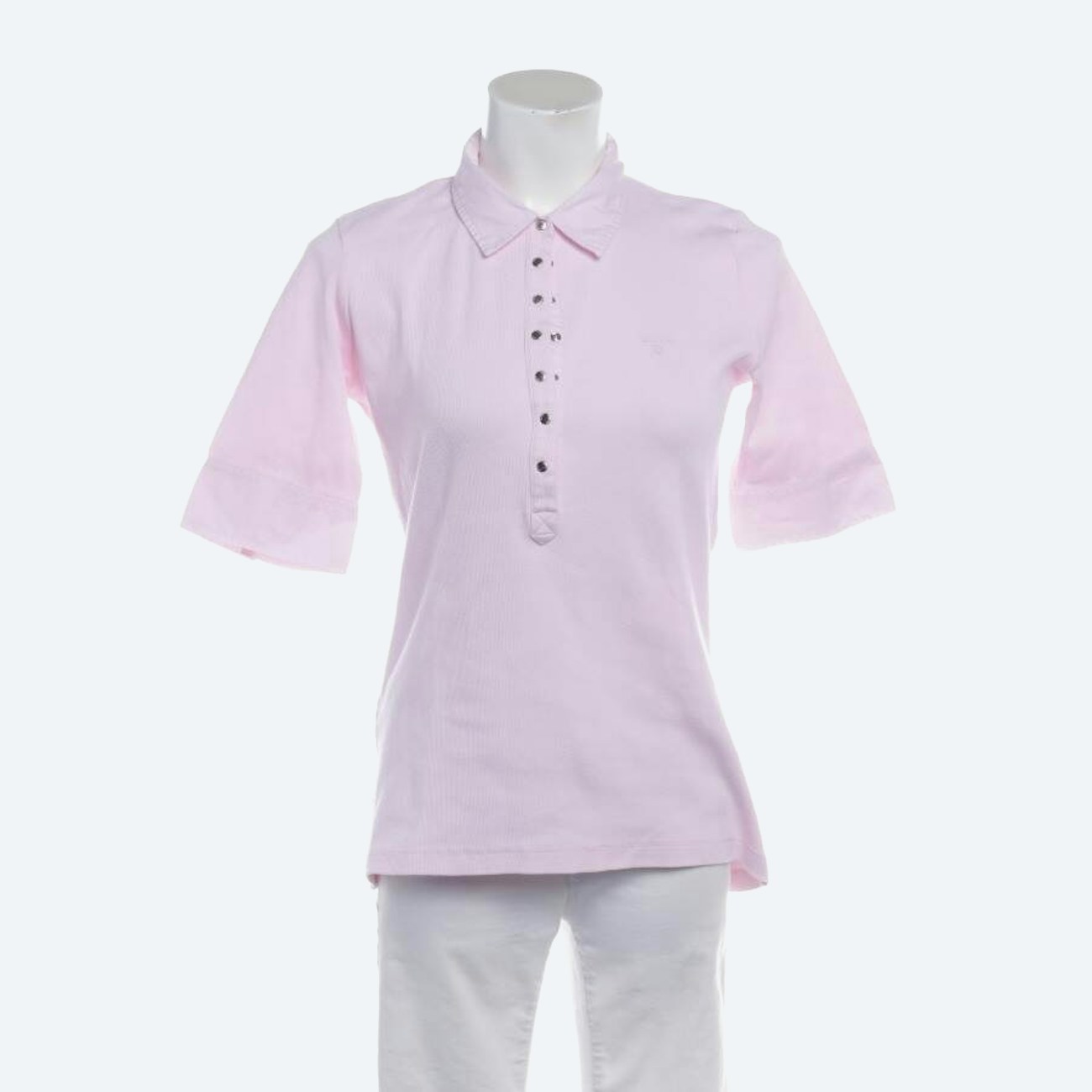 Image 1 of Polo Shirt L Light Pink in color Pink | Vite EnVogue