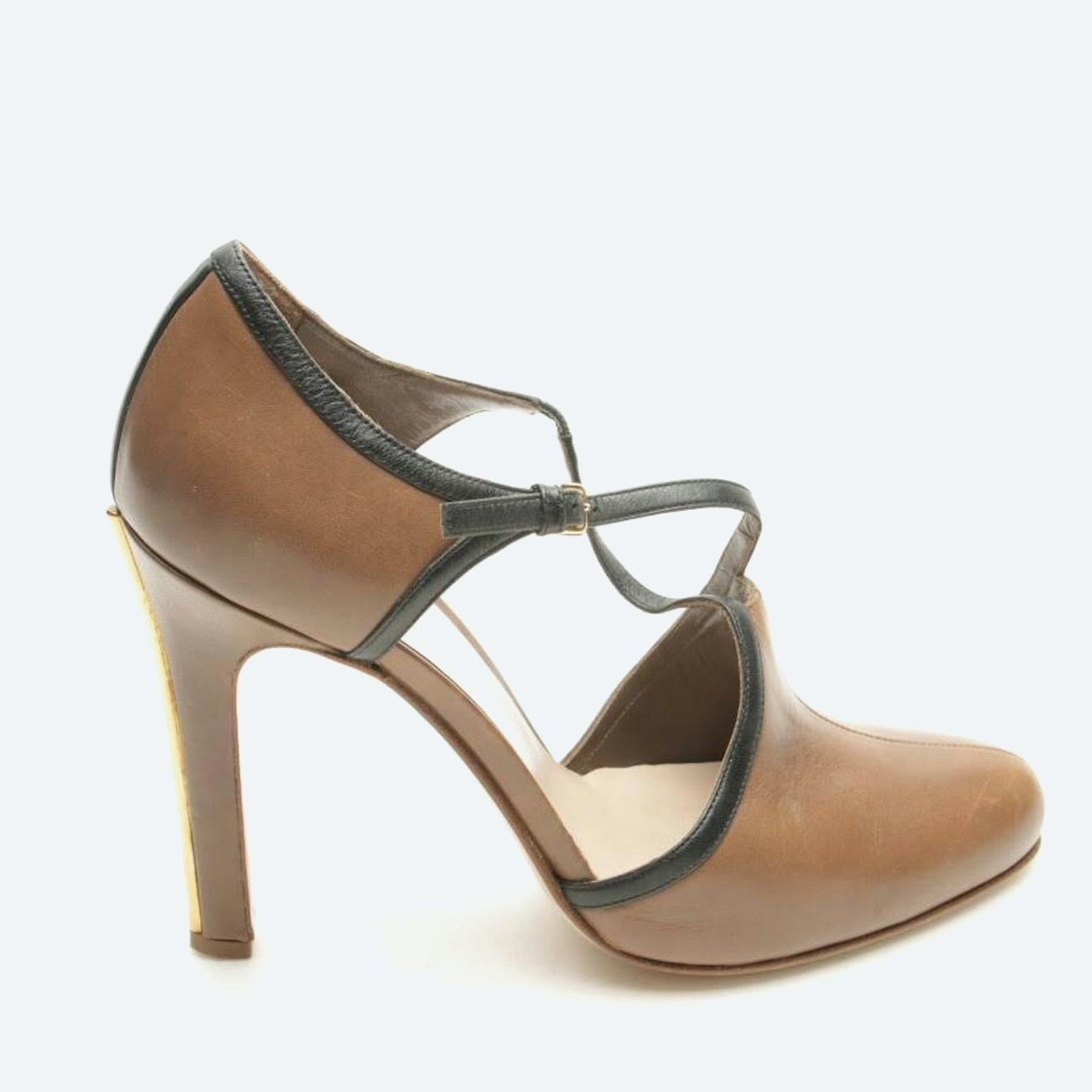 Image 1 of High Heels EUR 40 Dark Brown in color Brown | Vite EnVogue