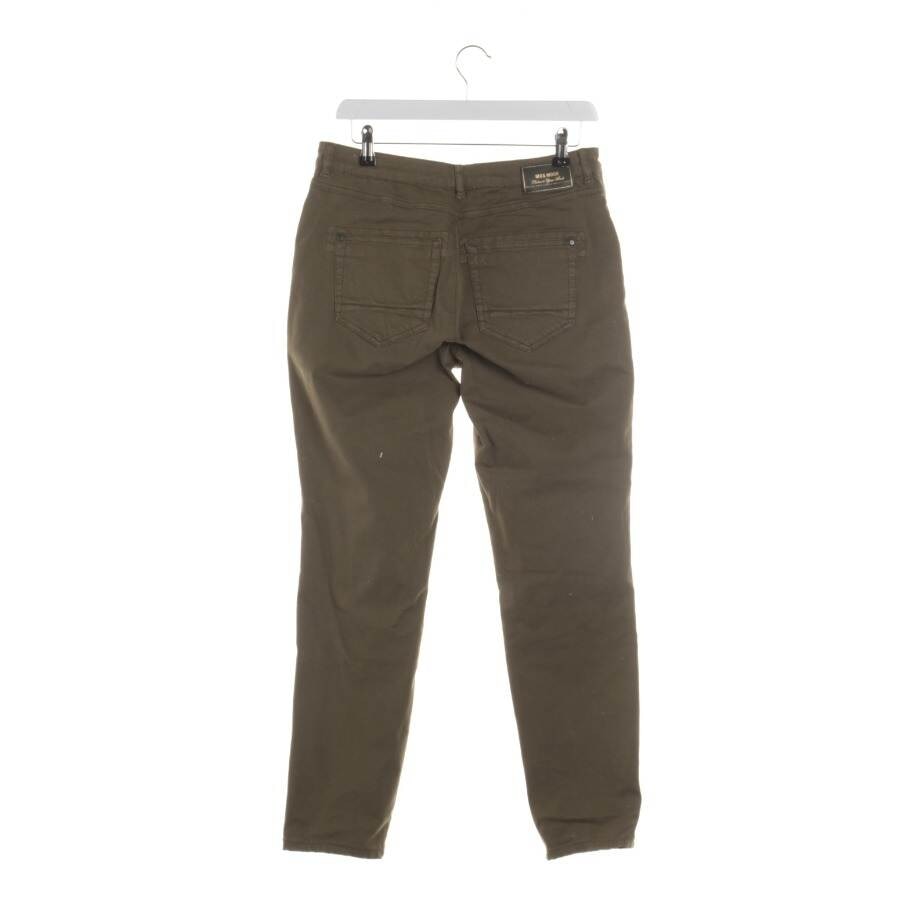 Image 2 of Trousers W31 Green in color Green | Vite EnVogue