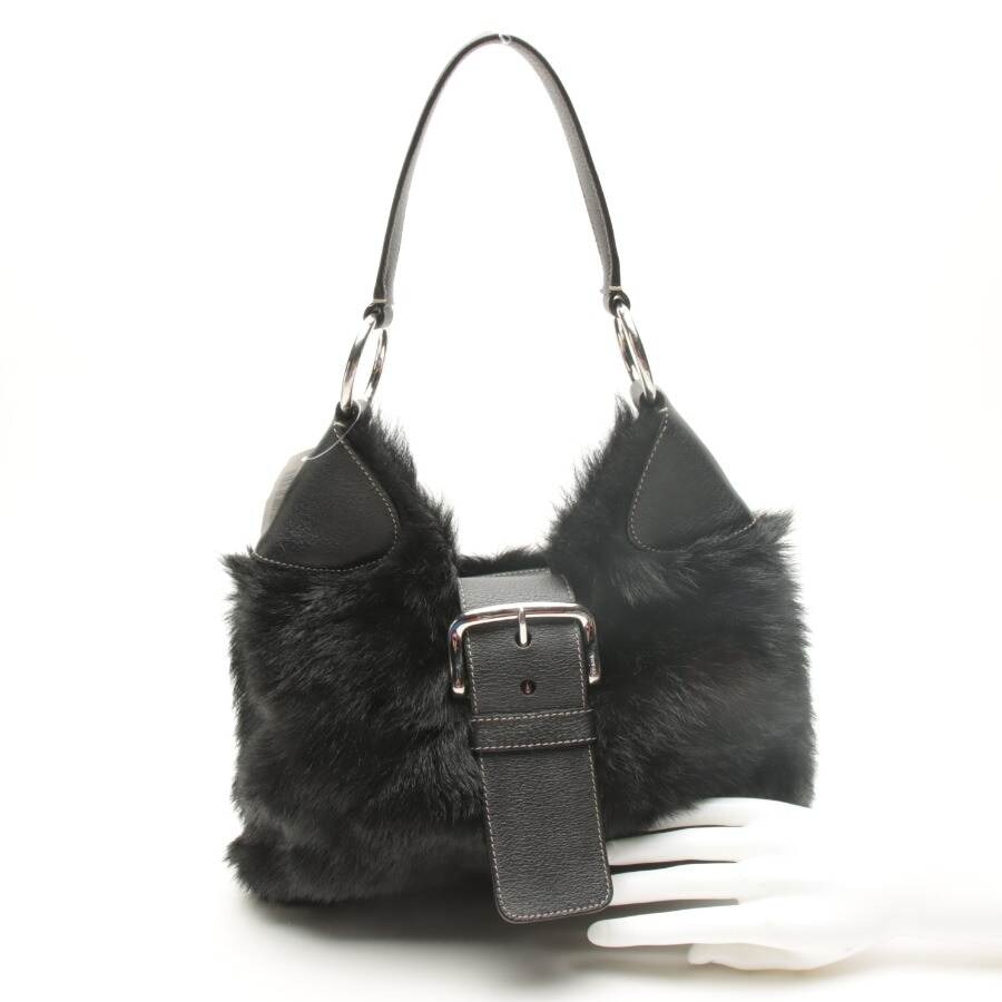 Image 4 of Montone Nero Shoulder Bag Black in color Black | Vite EnVogue