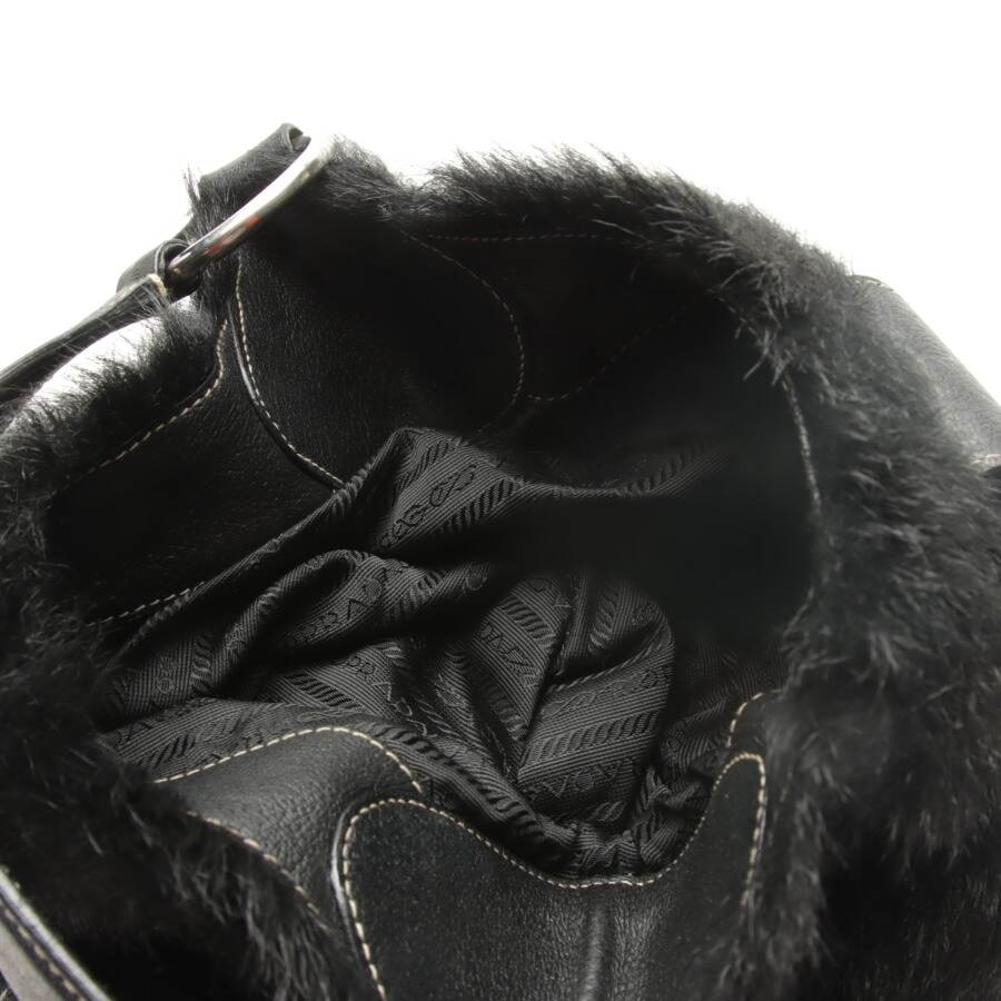 Image 5 of Montone Nero Shoulder Bag Black in color Black | Vite EnVogue