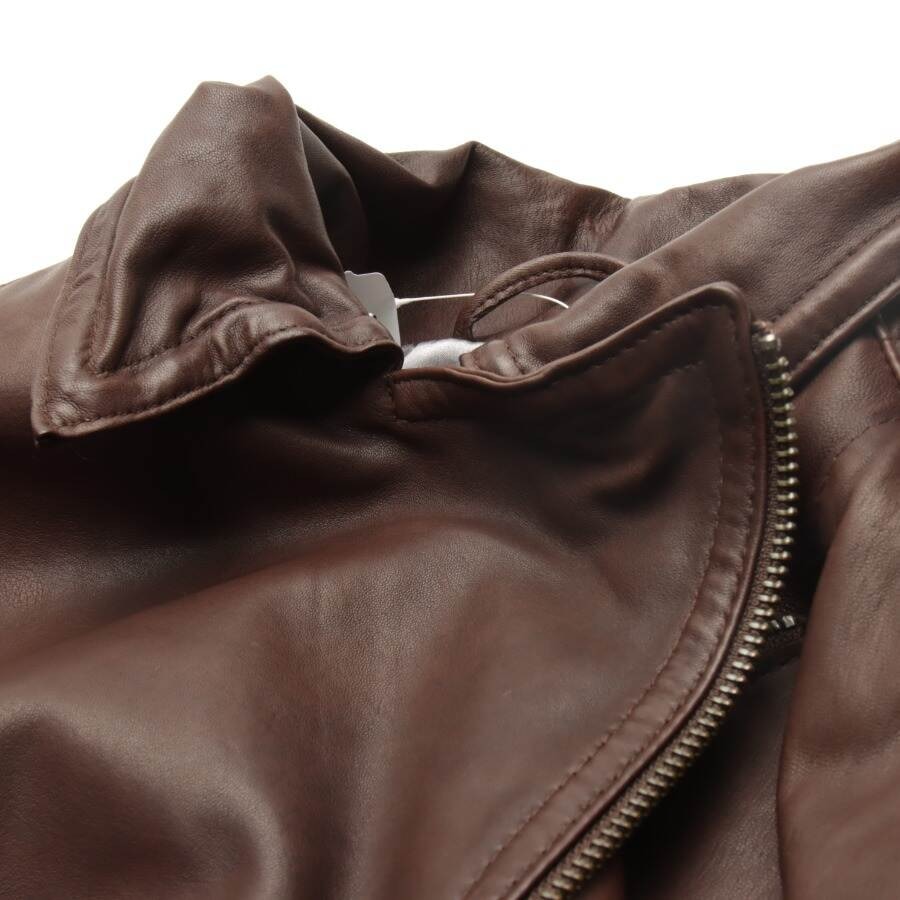 Image 3 of LeatherJacket 42 Brown in color Brown | Vite EnVogue