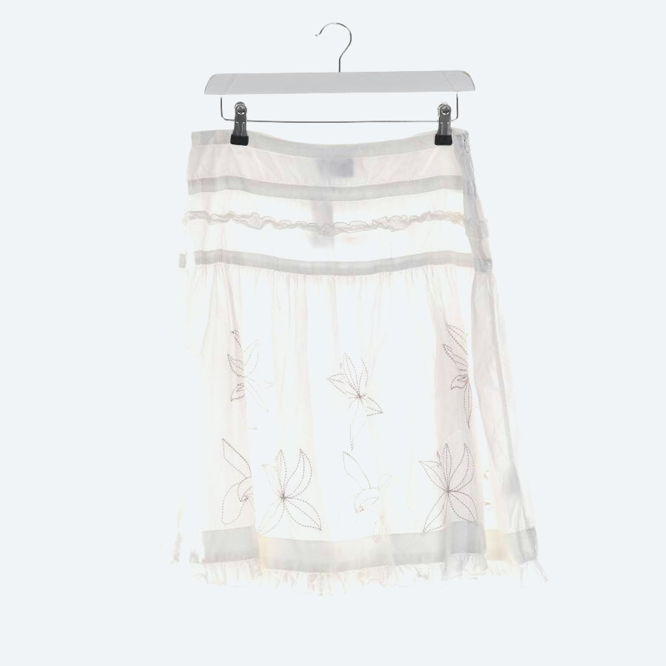 Image 1 of Skirt W29 White in color White | Vite EnVogue