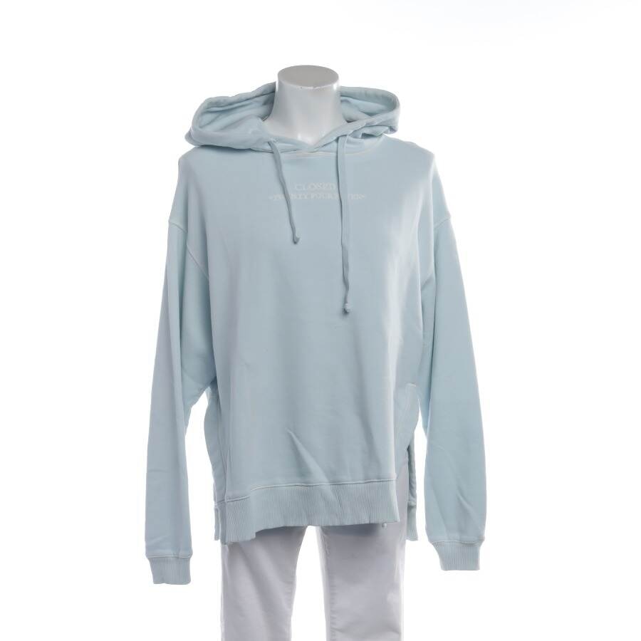 Image 1 of Hooded Sweatshirt XS Light Blue in color Blue | Vite EnVogue