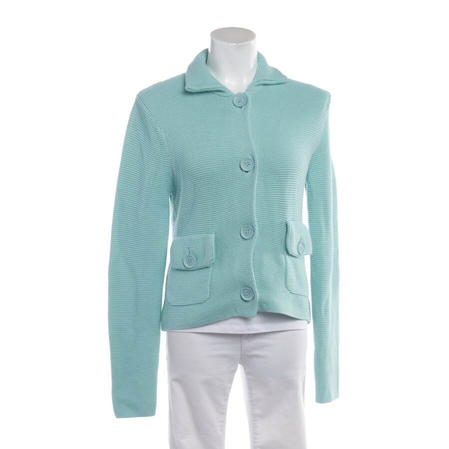 Image 1 of Cardigan 36 Turquoise in color Blue | Vite EnVogue