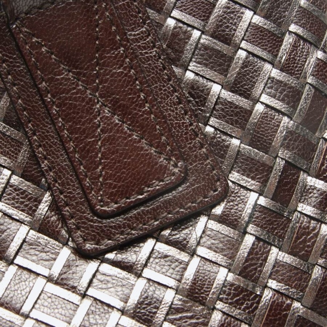 Image 9 of Handbag Dark Brown in color Brown | Vite EnVogue