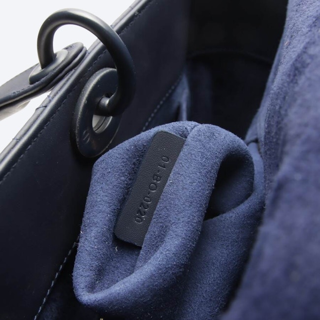 Image 6 of Lady Dior Handbag Navy in color Blue | Vite EnVogue