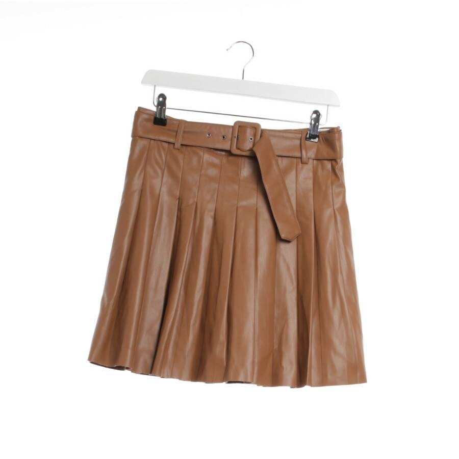 Image 1 of Mini Skirt 38 Brown in color Brown | Vite EnVogue