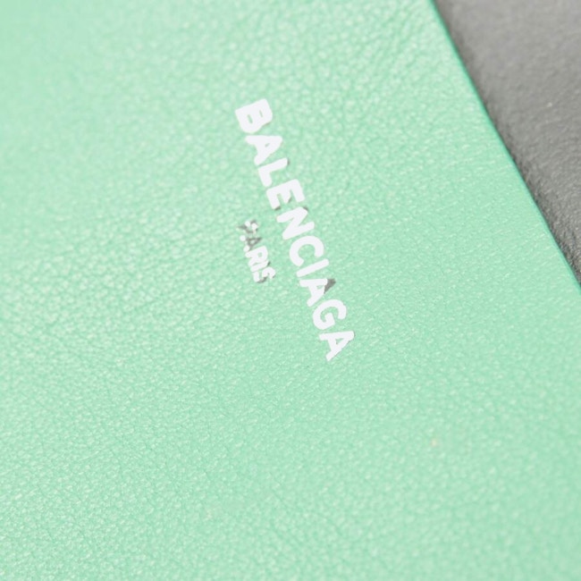 Image 9 of Plain Fleur Aniline Shopper Green in color Green | Vite EnVogue