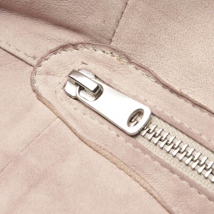 Image 4 of LeatherJacket 36 Light Pink in color Pink | Vite EnVogue