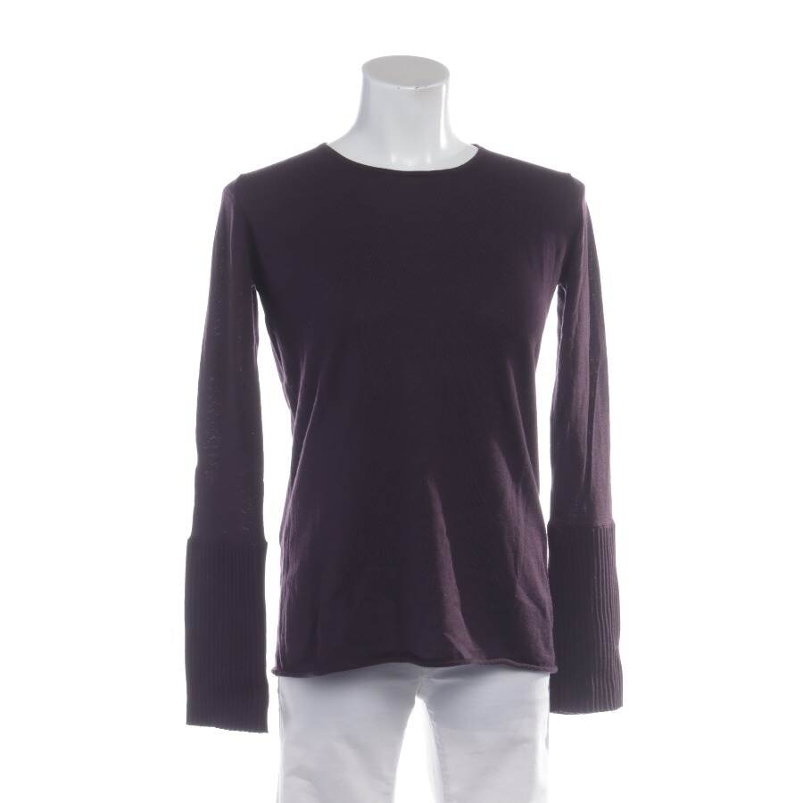 Image 1 of Wool Jumper S Dark Purple in color Purple | Vite EnVogue