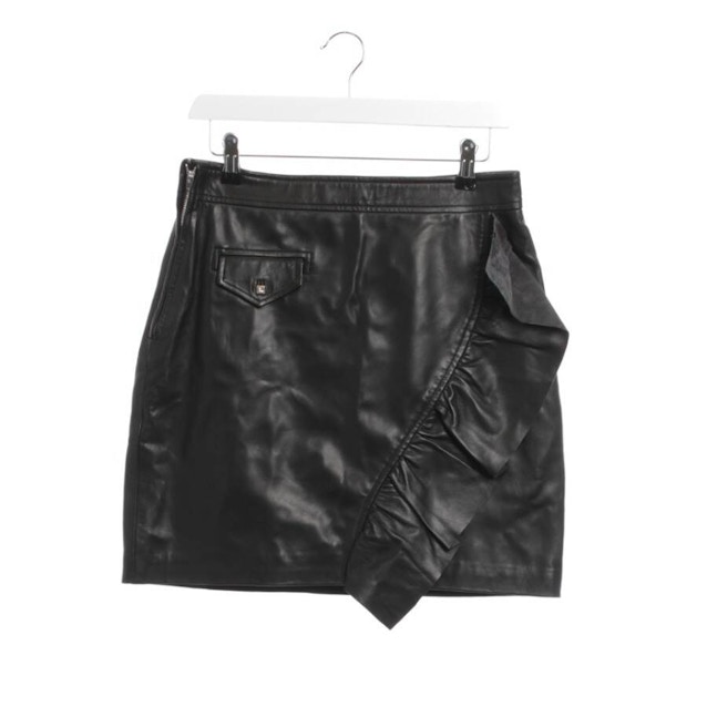 Image 1 of Leather Skirt 40 Black | Vite EnVogue