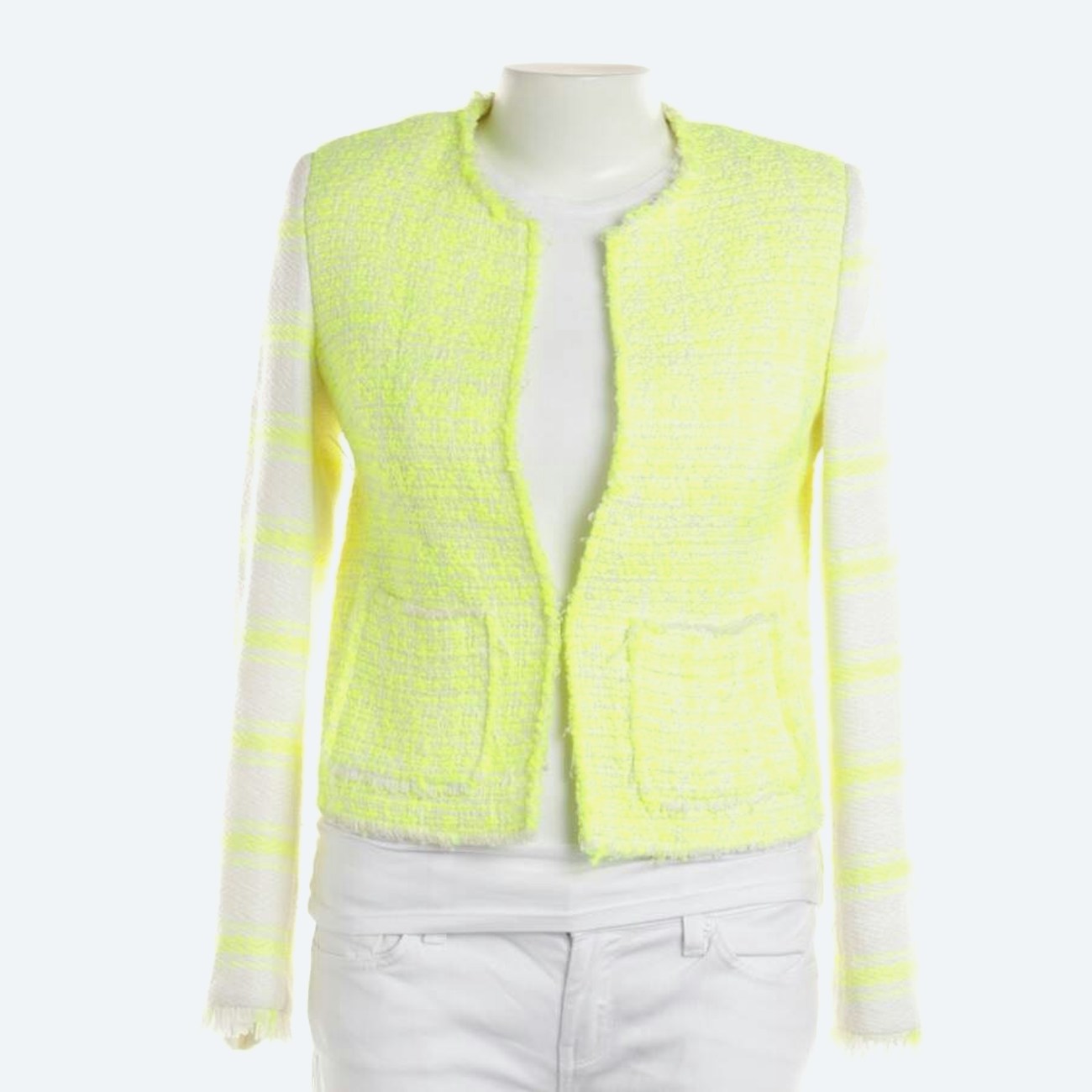 Image 1 of Summer Jacket 36 Neon Yellow in color Neon | Vite EnVogue