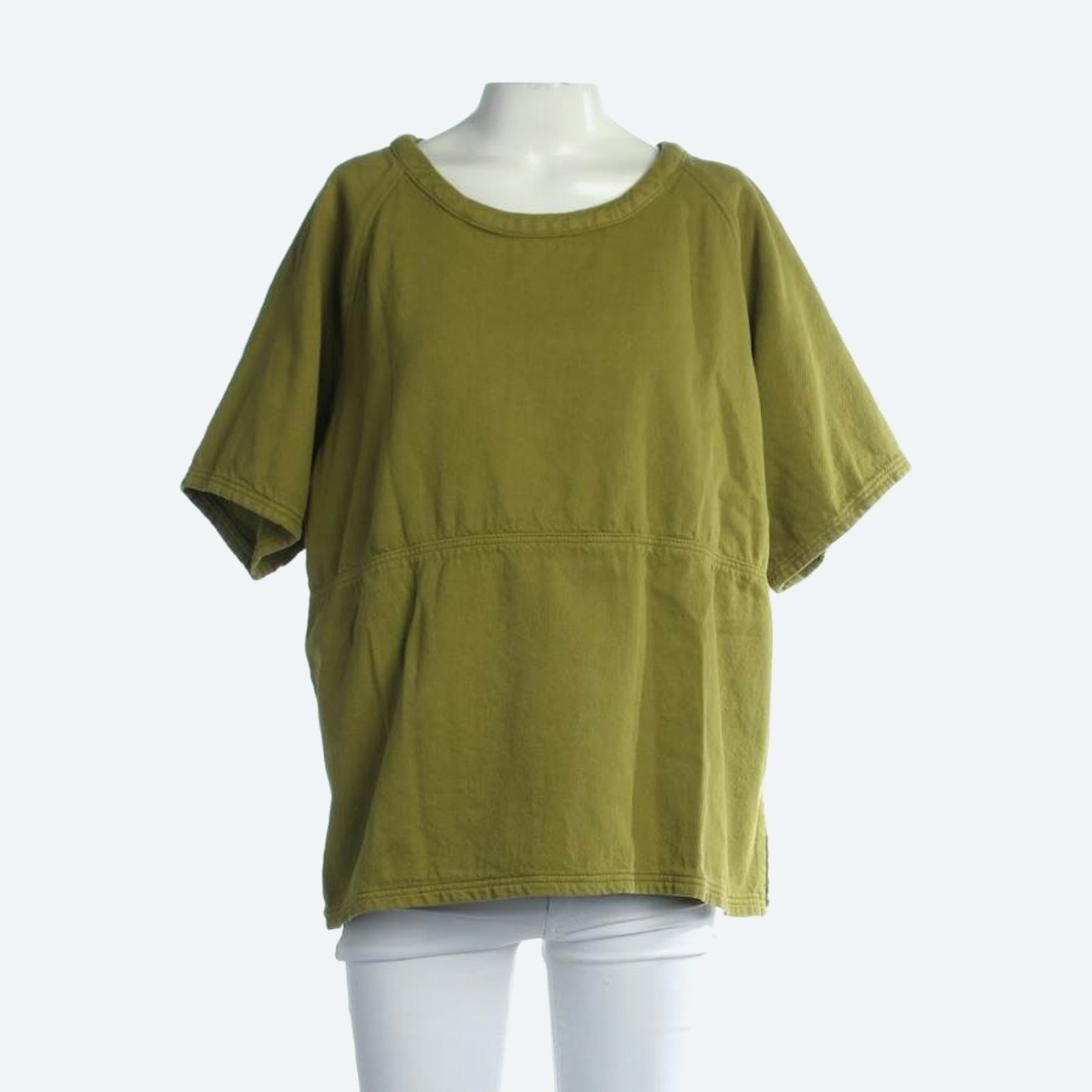 Image 1 of Shirt L Dark Green in color Green | Vite EnVogue