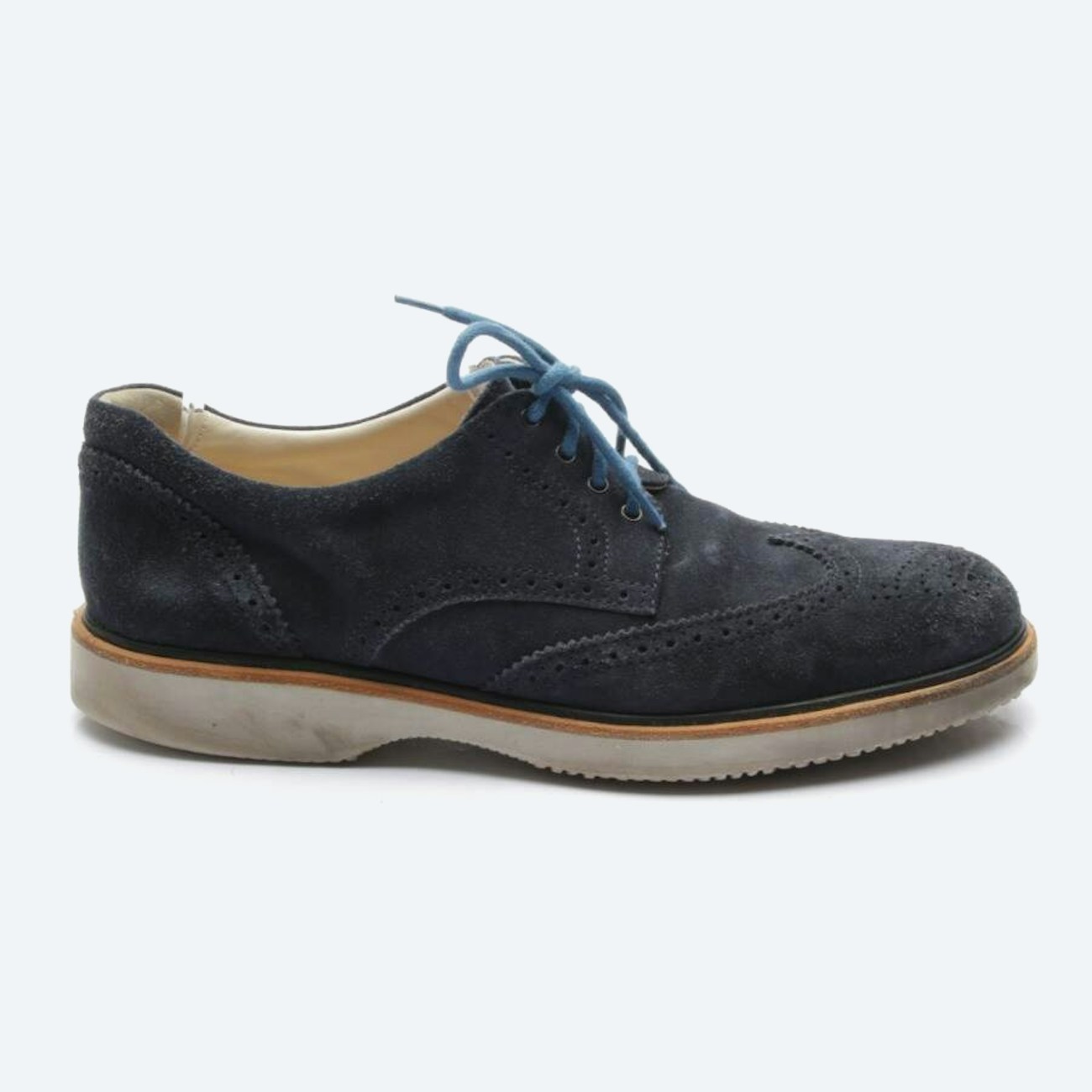 Image 1 of Lace-Up Shoes EUR 43 Navy in color Blue | Vite EnVogue