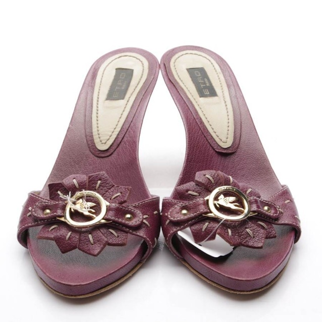Heeled Sandals EUR38 Purple | Vite EnVogue
