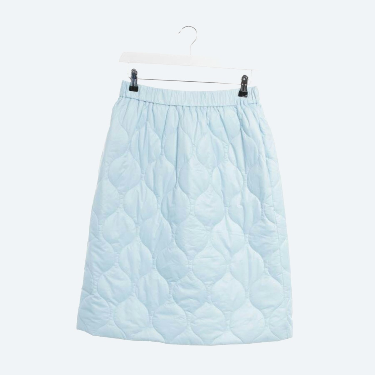 Image 1 of Skirt 36 Light Blue in color Blue | Vite EnVogue