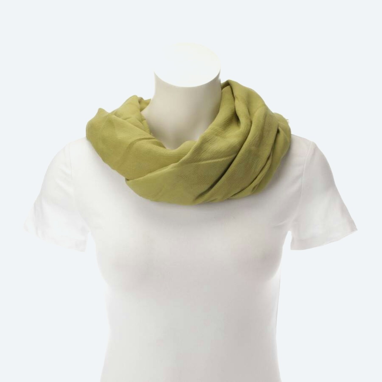 Image 1 of Shawl Olive Green in color Green | Vite EnVogue