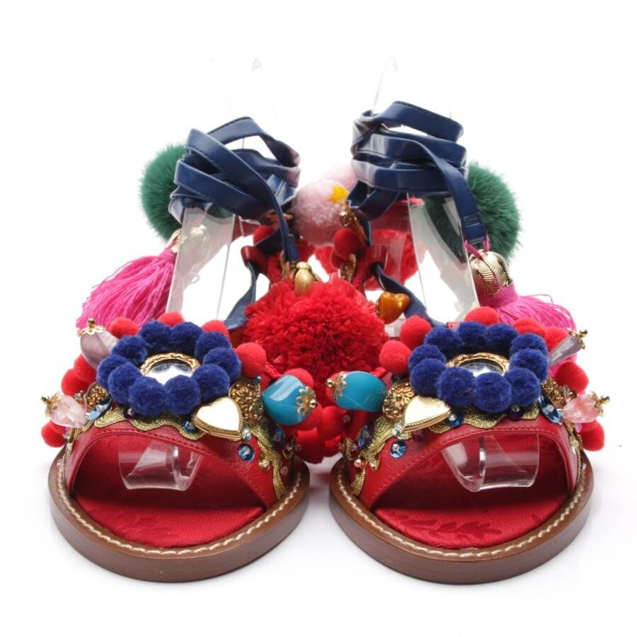 Image 2 of Sandals EUR 35 Multicolored in color Multicolored | Vite EnVogue