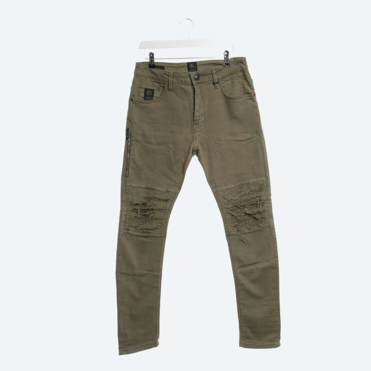 Image 1 of Jeans Slim Fit W30 Green in color Green | Vite EnVogue