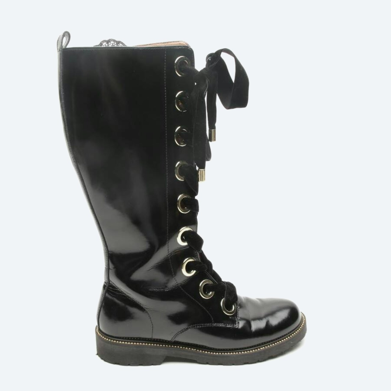 Image 1 of Boots EUR38 Black in color Black | Vite EnVogue