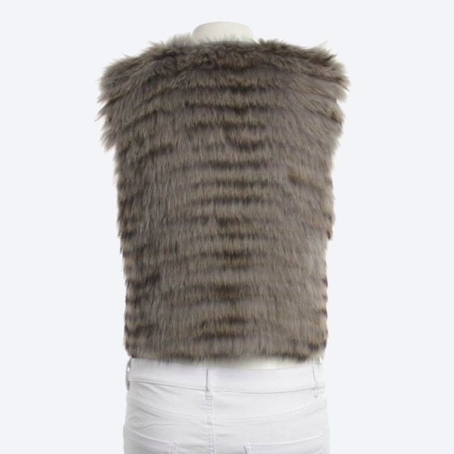 Image 2 of Fur Vest 36 Light Gray in color Gray | Vite EnVogue