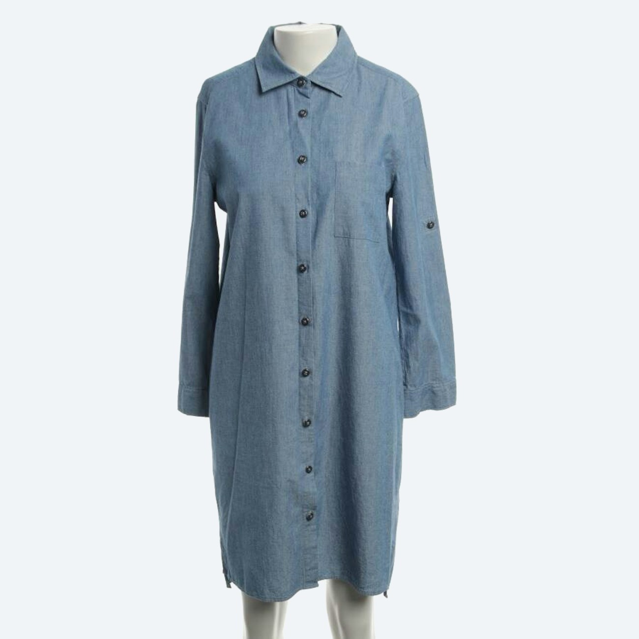 Image 1 of Shirt Dress S Blue in color Blue | Vite EnVogue