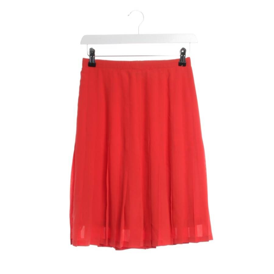 Image 1 of Silk Skirt 38 Red in color Red | Vite EnVogue