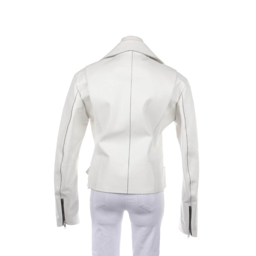 Image 2 of LeatherJacket 40 White in color White | Vite EnVogue