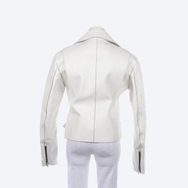 Image 2 of LeatherJacket 40 White in color White | Vite EnVogue