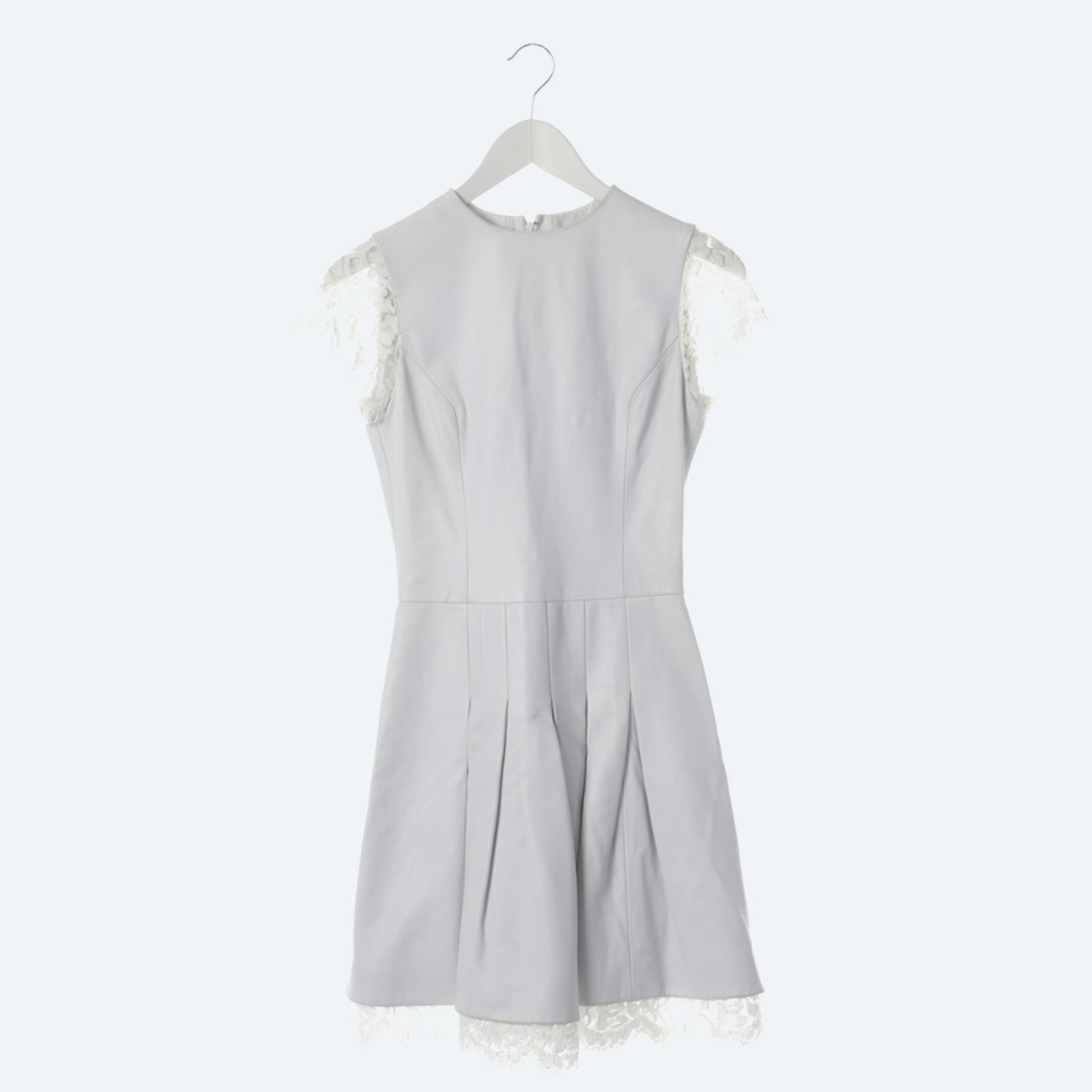 Image 1 of Leather Dress 34 White in color White | Vite EnVogue