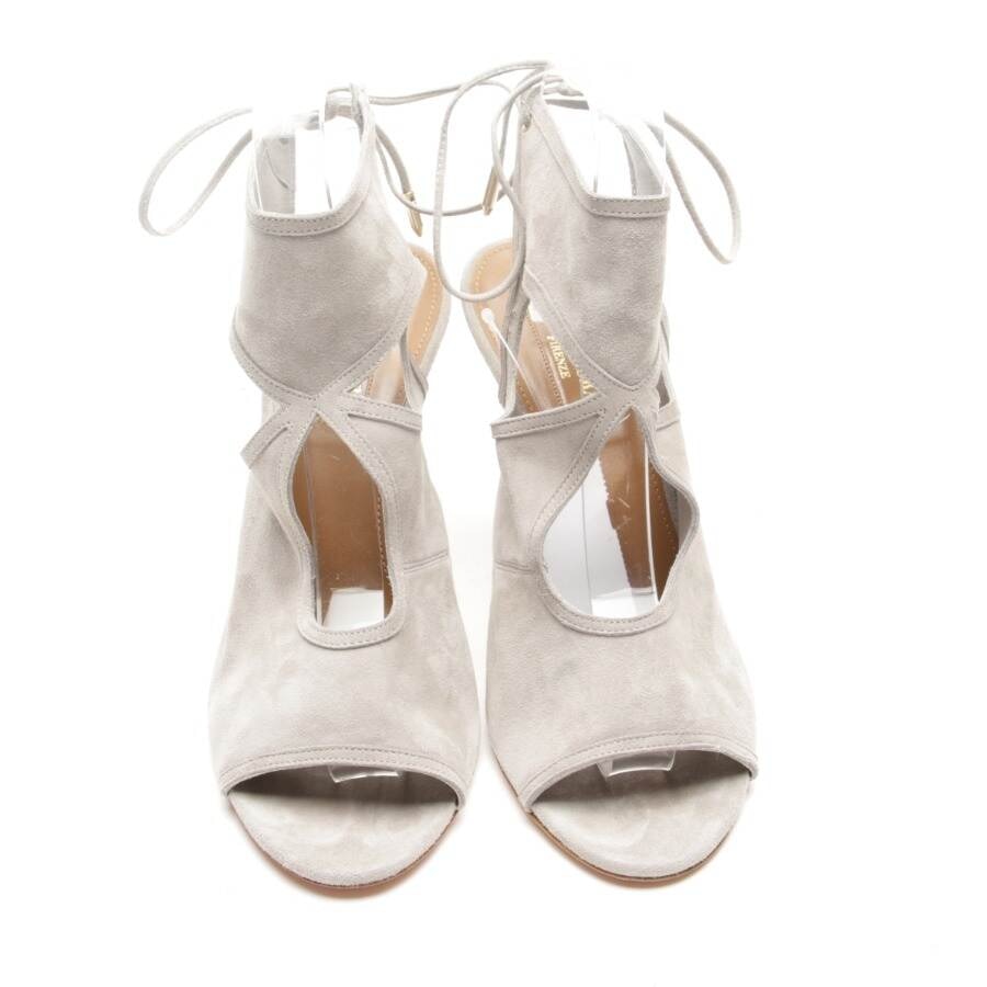 Image 2 of Heeled Sandals EUR38 Gray in color Gray | Vite EnVogue