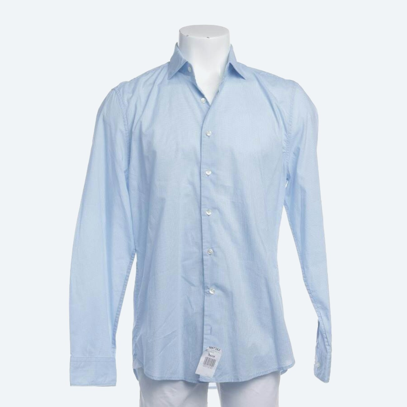 Image 1 of Casual Shirt L Blue in color Blue | Vite EnVogue