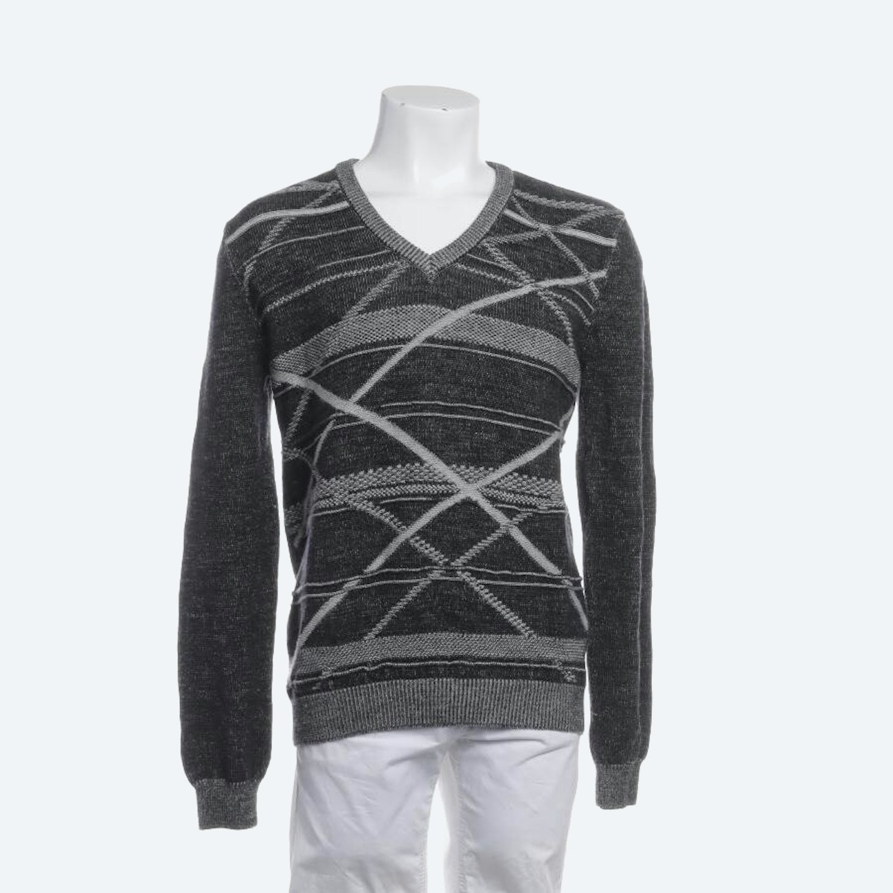 Image 1 of Wool Jumper M Dark Gray in color Gray | Vite EnVogue