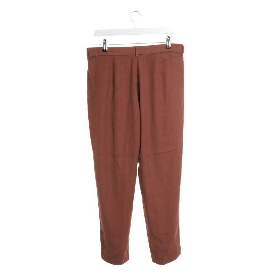 Image 2 of Trousers M Dark Brown in color Brown | Vite EnVogue