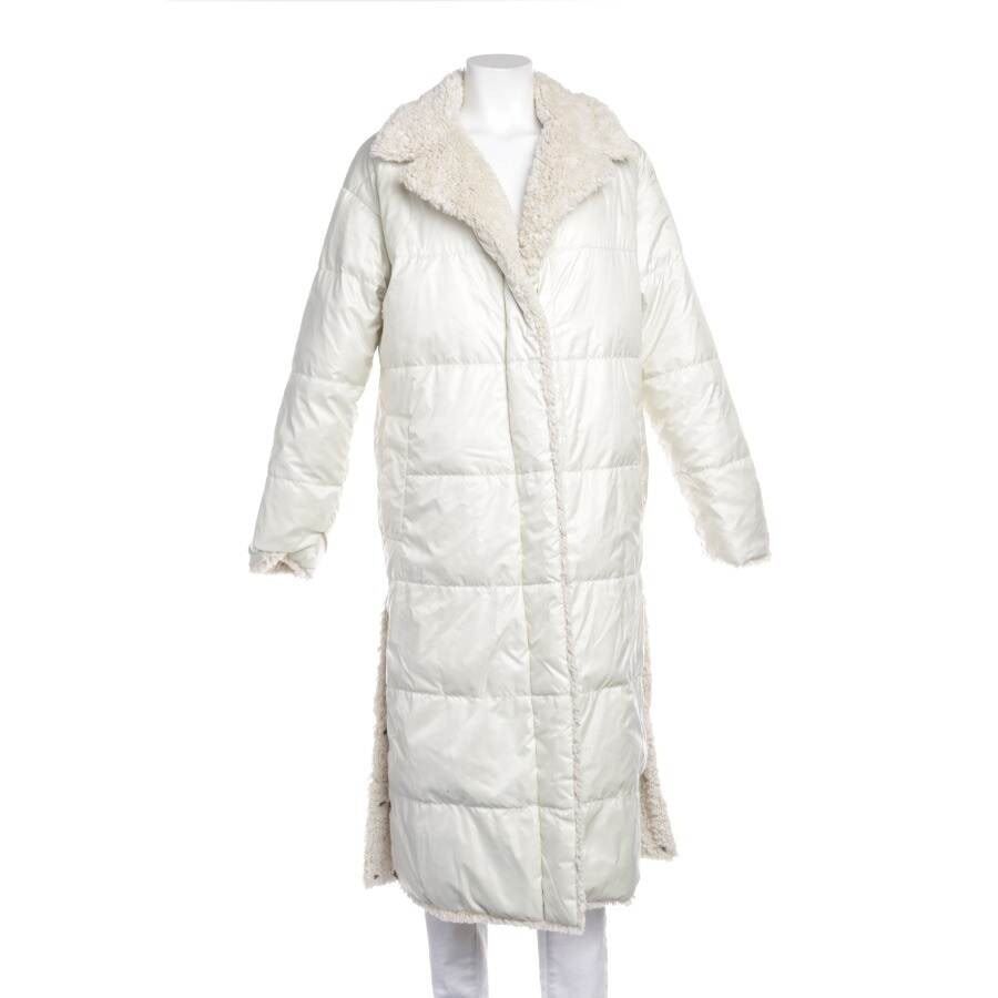 Image 3 of Winter Coat 38 Beige in color White | Vite EnVogue