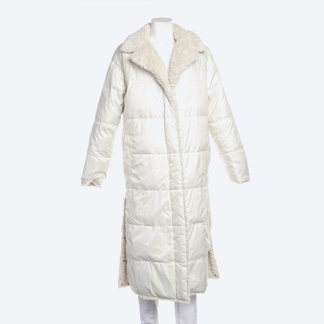 Image 3 of Winter Coat 38 Beige in color White | Vite EnVogue