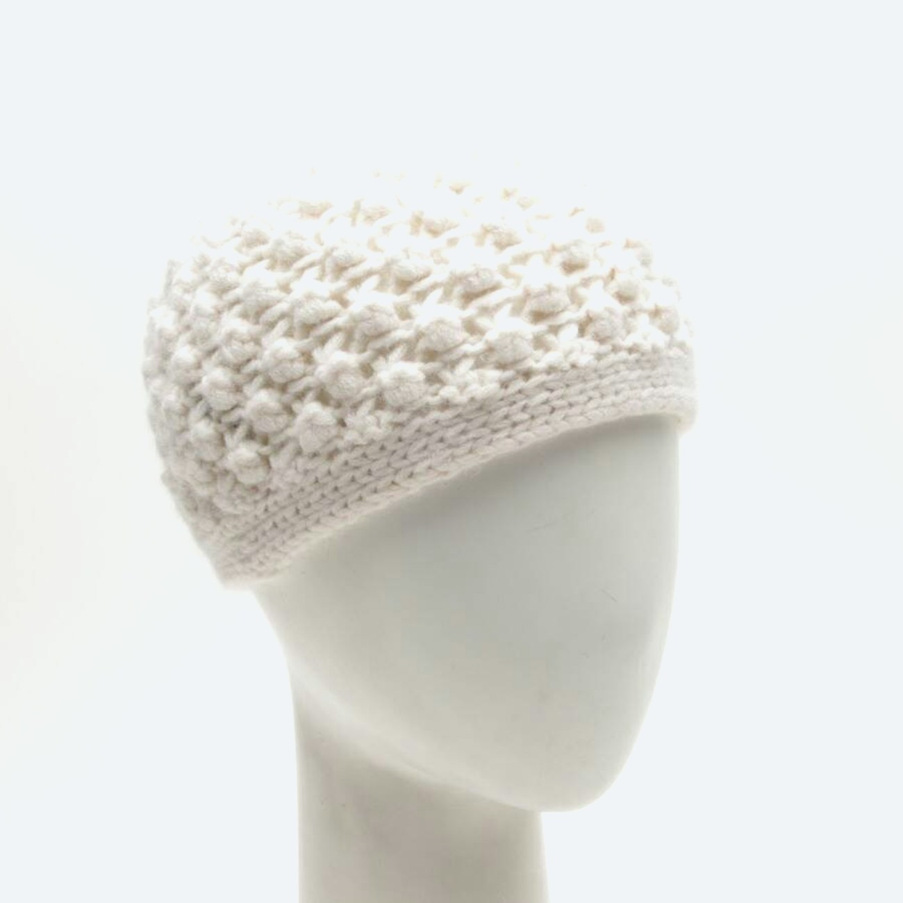 Bild 1 von Kaschmirmütze Cream in Farbe Weiß | Vite EnVogue
