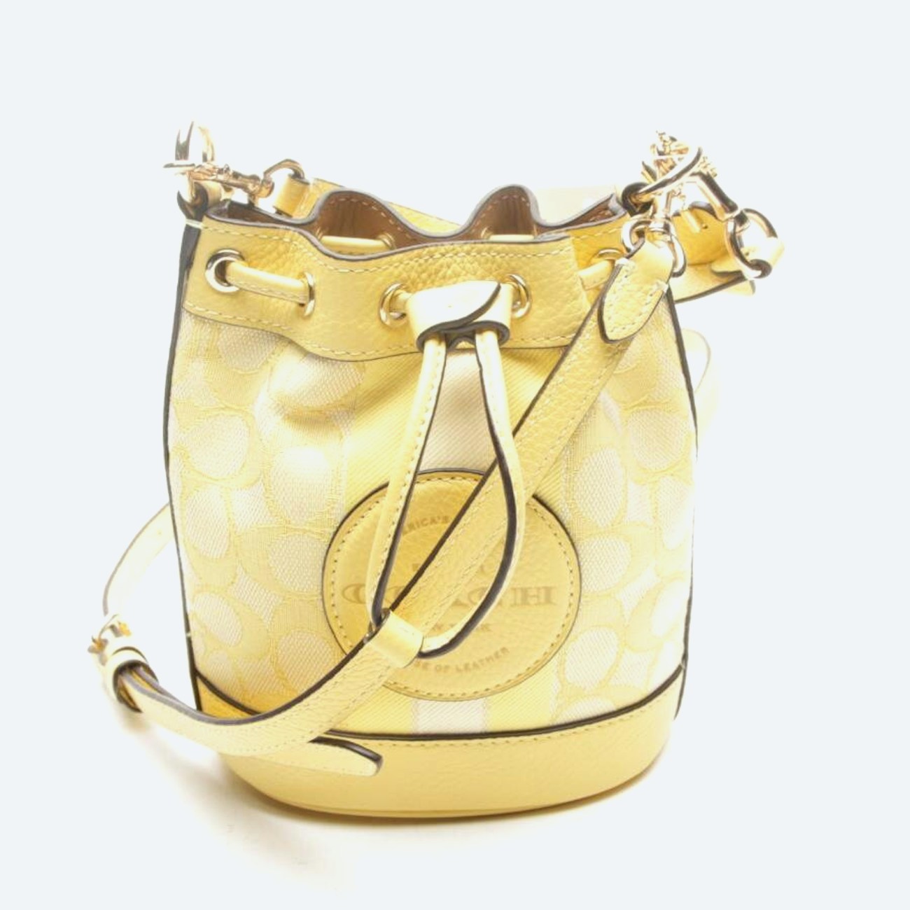 Image 1 of Crossbody Bag Yellow in color Yellow | Vite EnVogue