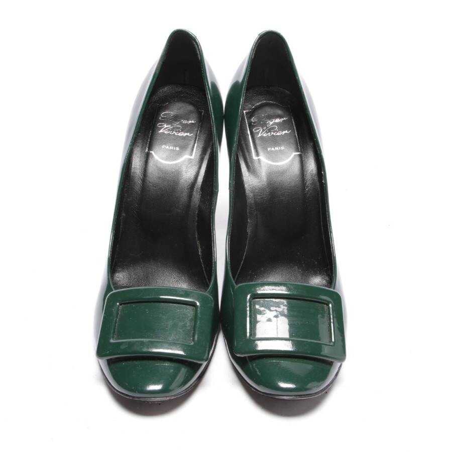 Image 2 of High Heels EUR 40 Darkgreen in color Green | Vite EnVogue