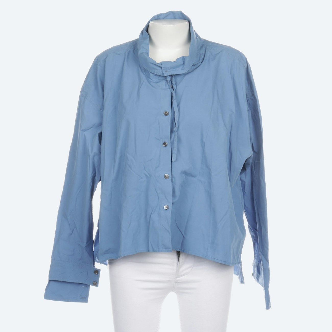 Image 1 of Shirt S Steelblue in color Blue | Vite EnVogue